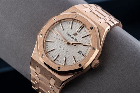 audemars piguet rose gold royal oak - Audemars Piguet 41mm rose gold.